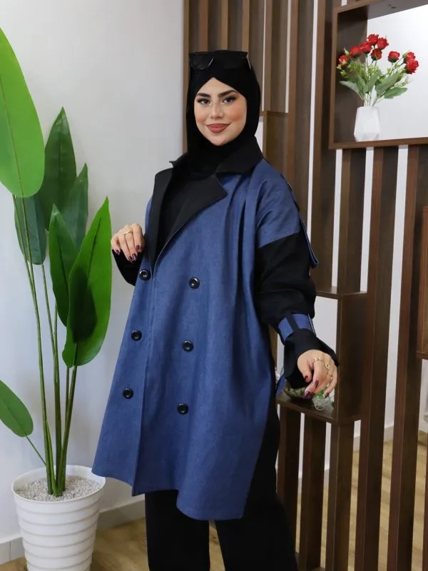 Trench coat en jean – Image 2