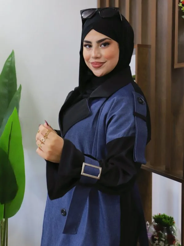 Trench coat en jean